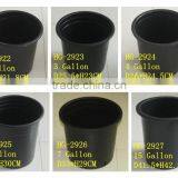 Black Plastic Grower Pots, 5 Gallon Nursery Pot,nursery Tree Pots thumbnail-3