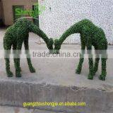 SJLJ13555 Landscaping Artificial Giraffe Topiary Frame Animal thumbnail-2