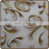 Fashionable Metal Print Organza Rolls for Packaging thumbnail-2