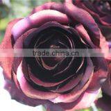 Brand Name Decorative Artificial Flowers Red Bundled Rose Big Rose Flower thumbnail-3