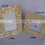Plain Mother of Pearl Mosaic Photo Frame Available in All Photo Sizes thumbnail-1