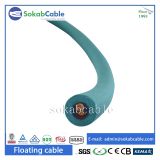 Foam PVC sheathed swimming pool floating cable