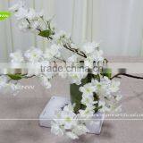 GNW BLB-CH1605015 Cheap Wedding Decoration Ivory White Silk Artificial Cherry Blossom for Sale thumbnail-4