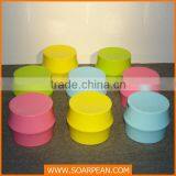 Colorful Bamboo Shape Kid Fiberglass Stool Chair thumbnail-2