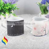 Heart Shape Color Changing Ceramic Coffee Mugs thumbnail-4