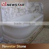 Decorative Bathroom Marble Shower Wall Panel thumbnail-1