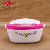 Household 3pcs Plastic Casing /stainless Steel Heat Preservation Lunch Box/ Food Warmer thumbnail-2