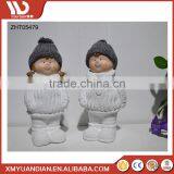 Wholesale Led Light Price Christmas Boys And Girls Decoration Polyresin Ornaments thumbnail-6