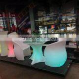 High Quality LED Plastic Dining Table and Chair With Remote Control thumbnail-2