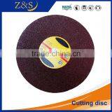 Wear sharp stainless steel cutting disc