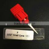 Fine Type Small Cone Head Diameter 2.0MM Polishing Drill Nail Ceramic Drill Bit thumbnail-2