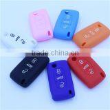 Car Silicone Remote Key Fob Cover For Peugeot 107 207 307 407 308 607 Citroen C1 C2 C3 C4 C5 C6 C8 3 Button Car Styling thumbnail-6