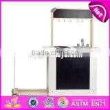 2017 New Products Funny Children Wooden Play Kitchen Sets W10C260 thumbnail-2