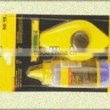 Plastic Chalk Line Rim Blue Powder Chalk Line Set