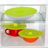 2015 LFGB Approved Top Quality Orange Silicone Small Plastic Containers Lids thumbnail-2