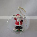 Crystal Balls Dollarma One Dollar Cheapest XMS Christamas Bear Deer Santa SnowFlake Glass 156032-15037 thumbnail-6