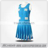 Wholesale Cheap Custom Sublimation Printing Netball Dress thumbnail-1
