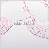 Kearing French Curve Rulers With Seam Allowance Guide Transparent Flexible Rulers 30'' / 16'' #6504 thumbnail-4