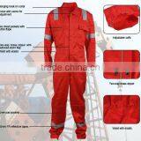 NFPA 2112 Red Prevent Arc Flash Cotton Nylon Coverall thumbnail-1