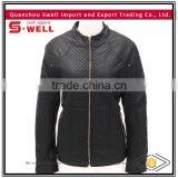 Hot Sale Personalized Cheap pu Leather Jackets for Women thumbnail-1