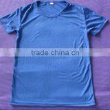 OEM Service 120g 100% Polyester O-neck T-shirt, Sports T-shirt Custom Wholesale thumbnail-1