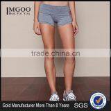 MGOO Foshan Manufacturer Cross Fit Yoga Shorts Custom Lycra High Waist Tight Sexy Shorts Custom Made thumbnail-1