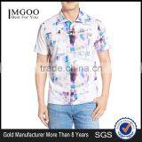 Custom Made Men Polo Shirt With Multi-color Print Promotional T Shirts With Rib Collars Logo Brand Embroidery Design thumbnail-1