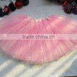 Stock Wholesale 3layer Girls Hot Pink Puffy Halloween Fashion Basic Tutu thumbnail-1
