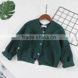 Zm35740a 2017 New Deisgn Girl Knit Sweater Spring Cardigan for Wholesale thumbnail-2
