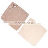 Trade Assurance Custom Embroidery Designs Cotton Terry Fabric Animal Wholesale Kids Bath Poncho Hooded Towel thumbnail-3