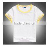 Wholesale Blank Cheap Chidren and Baby Cotton T-shirts for Summer thumbnail-4