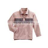 BOYS CUT & SEW STRIPED RUGBY POLO SHIRT thumbnail-1