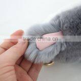 Myfur 2016 Newest Rabbit Fur Penguin Shape Keychain for Bag Charm Pendant thumbnail-4