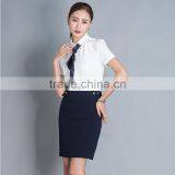 China Supplier Uniform Factory Shirt Skirt Airline Stewardess thumbnail-5