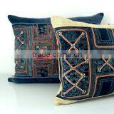Hmong Cushion - Vintage Hmong Batik Cushion, Pillow Case, Cushion Cover thumbnail-5