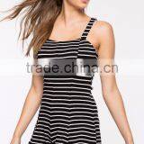 2016 Guangzhou Summer Sleeveless Women Stripe Adult Romper Wholesale thumbnail-2