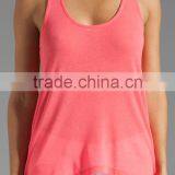 96% Rayon 4% Spandex Jersey Pink Tanks thumbnail-3