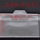 High Quality Clear Horizontal Plastic Bank Student ID Card Holder For Sale thumbnail-3