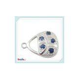 Fashion Silver Crystal Pendant Necklace Pendants Diy Pendant thumbnail-3