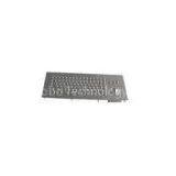 Industrial 67 Keys Numerical Trackball and Vandal Proof Metal Keyboard, DPK-3017