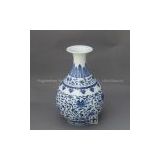 Jingdezhen Blue and White Ceramic Porcelain Vase