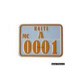 Sell Haiti Motorcycle License Plate thumbnail-1