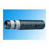 SAE 100 R6 Hydraulic Rubber Hose Flexible For Petroleum , Fibre Braid 25mm