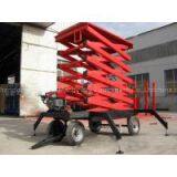 Mobile Hydraulic Scissor Lift Platform for Paint thumbnail-3
