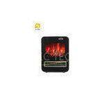 Colorful Portable Bedroom / Living Room Electric Fireplace Stove 1000W / 2000W