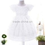 Good Quality Flower Embroidery Latest Net Designs Novel Fashion Baby Dress New Style thumbnail-6