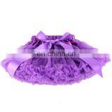 2016 Spring Style Fashion Red Rainbow Tutu Skirt With Green Ribbon thumbnail-5