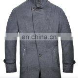 European Style Men's Winter Long Warm Wool Coat