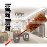 rattan Feather fluffy duster goood quality chicken feather dusters