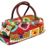 Indian Ethnic Handmade Vintage Cotton Women's Handbag Bag